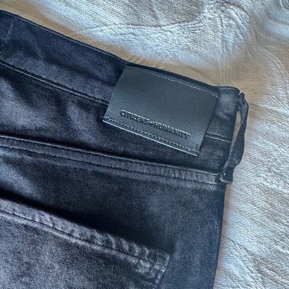 Citizens of Humanity Isola Velvet Cropped Pants - Picture 5 of 6